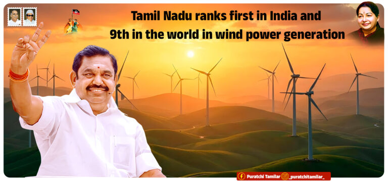 Tamil Nadu ranks first in India and 9th in the world in wind power generation – Blog